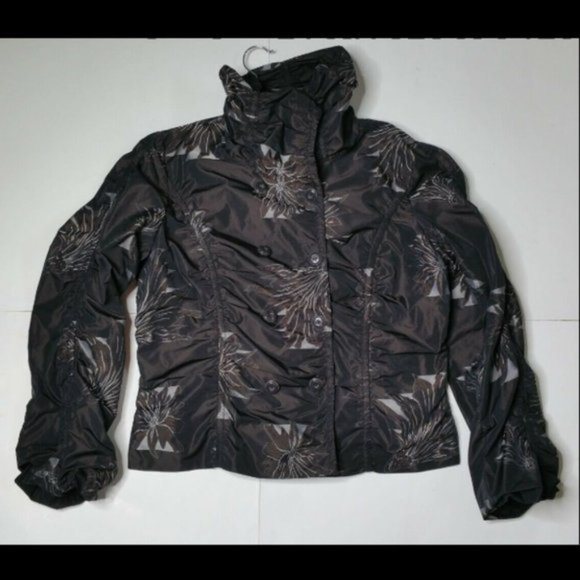 INSIGHT Size 14 12 Double Breasted Ruched Jacket - Picture 2 of 8